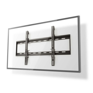 Nedis Fast TV Veggfeste | 42 - 70 " | Maximum skjerm vekt: 60 kg | Minimum vegg avstand: 29 mm | Stål | Sort