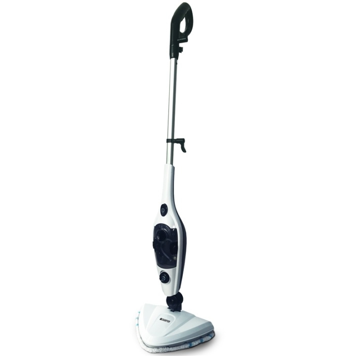 Champion Steam Mop 10-i-1 1500W SM210 Hvit/Sort i gruppen HJEM, HUS OG HAGE / Rengjøringsprodukter / Damprengjøring hos TP E-commerce Nordic AB (38-74046)