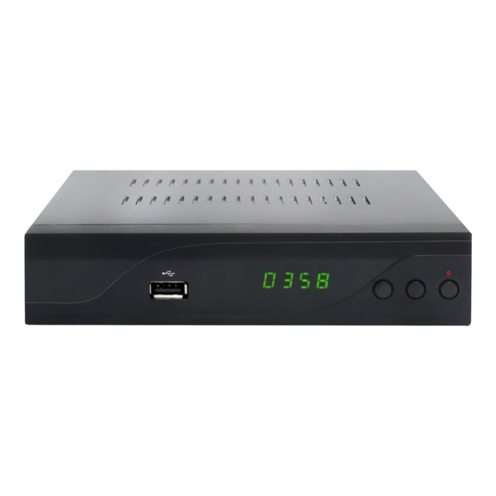 Denver DVB-C Kabel-TV-Box MPEG-4 HD i gruppen Elektronikk / Lyd & Bilde / TV og tilbehør / Bakkesignal/bokser hos TP E-commerce Nordic AB (38-74069)