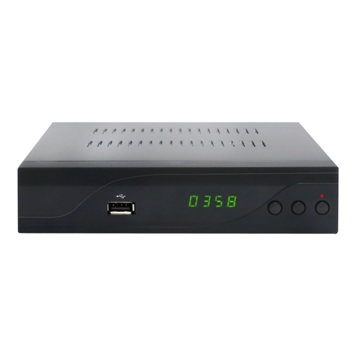 Denver DVB-C kabel-TV-boks MPEG-4 HD i gruppen Elektronikk / Lyd & Bilde / TV og tilbehør / Bakkesignal/bokser hos TP E-commerce Nordic AB (38-74069)