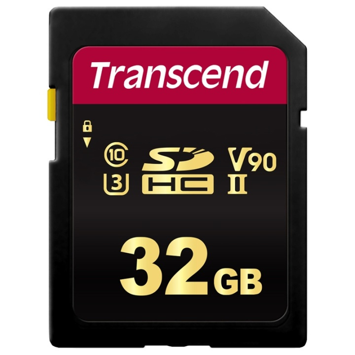 Transcend SDHC 32GB UHS-II U3 R285/W180 i gruppen Elektronikk / Lagringsmedia / Minnekort / SD/SDHC/SDXC hos TP E-commerce Nordic AB (38-74377)