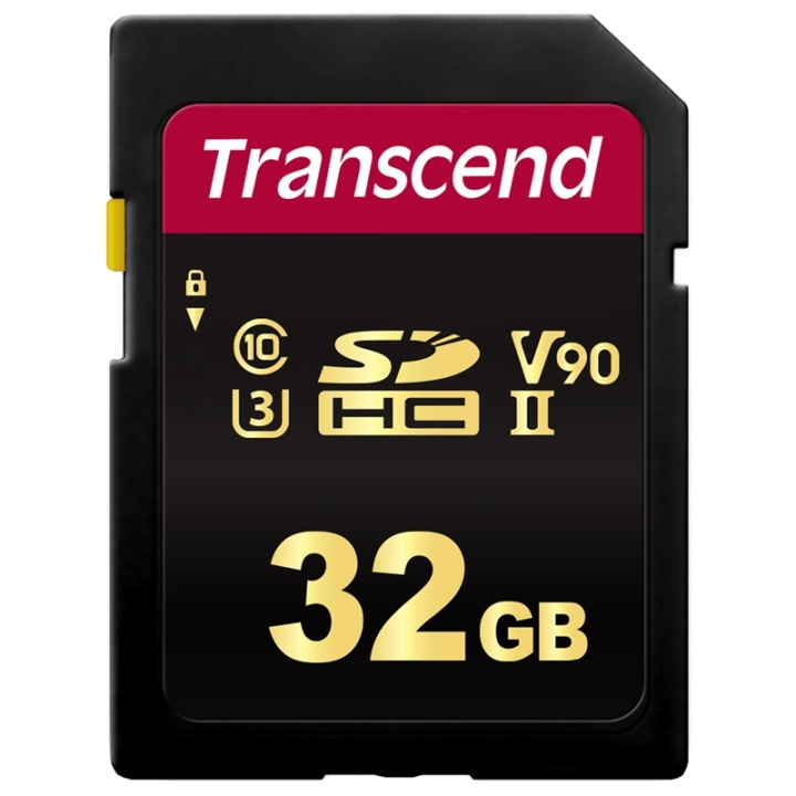 Transcend SDHC 32 GB UHS-II U3 R285/W180 i gruppen Elektronikk / Lagringsmedia / Minnekort / SD/SDHC/SDXC hos TP E-commerce Nordic AB (38-74377)