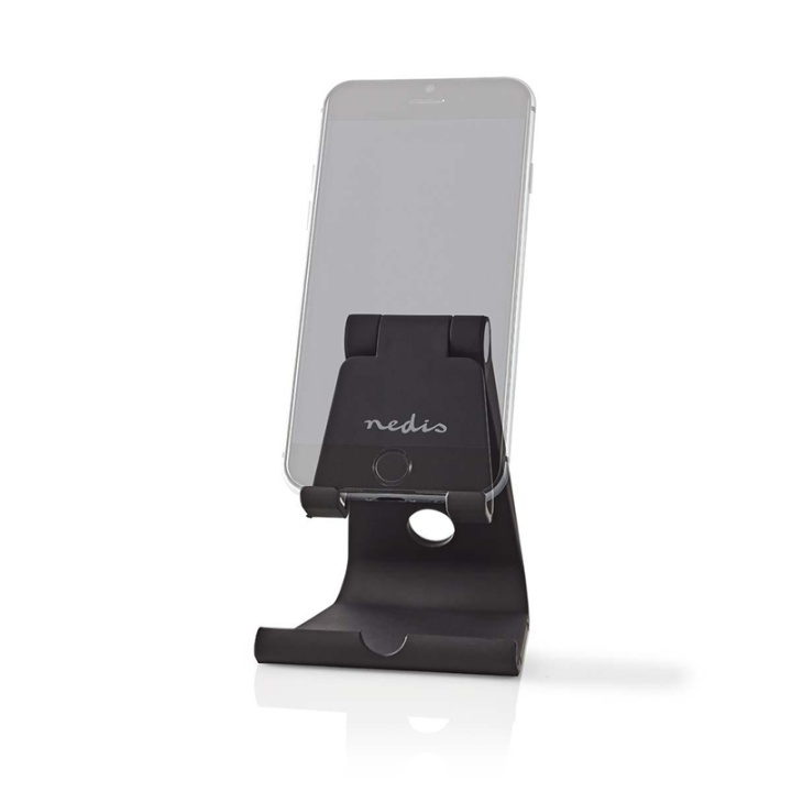 Nedis Smartphone / Tablet Stand | Justerbar modus | Hjemmebruk / Kontorbruk | For å se på film i gruppen SMARTTELEFON & NETTBRETT / Annet tilbehør / Dokking, stativ & holdere hos TP E-commerce Nordic AB (38-74449)