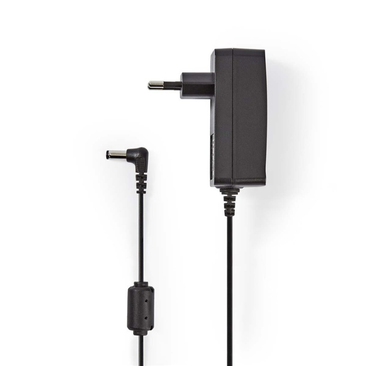 Nedis CCTV Power Adapter | 2.0 A | 12 V DC | 5.5 x 2.1 mm Han | Hann | 1.50 m | Sort i gruppen HJEM, HUS OG HAGE / Alarm, Sikkerhet og overvåking / Overvåkingskameraer / Digitalt (nettverk) / Tilbehør hos TP E-commerce Nordic AB (38-74557)