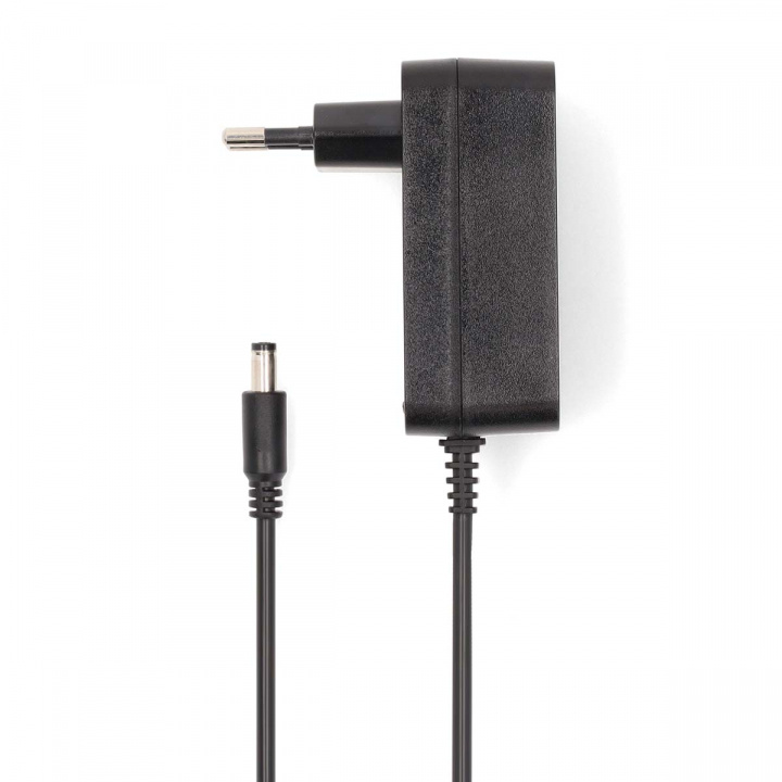 Nedis CCTV Power Adapter | 2.0 A | 12 V DC | 5.5 x 2.1 mm Han | Hann | 1.50 m | Sort i gruppen HJEM, HUS OG HAGE / Alarm, Sikkerhet og overvåking / Overvåkingskameraer / Digitalt (nettverk) / Tilbehør hos TP E-commerce Nordic AB (38-74557)