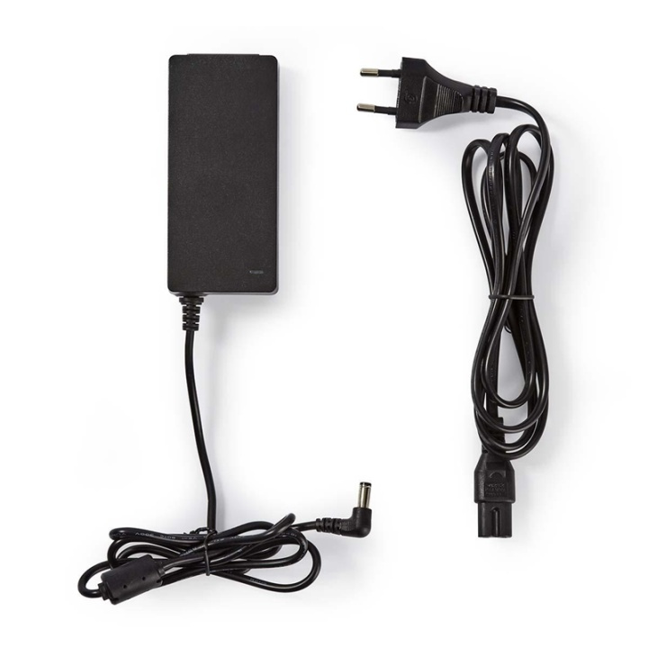 CCTV Power Adapter | 5.0 A | 12 V DC | 5.5 x 2.1 mm Han | Hann | 2.60 m | Sort i gruppen HJEM, HUS OG HAGE / El og belysning / Strømadaptere hos TP E-commerce Nordic AB (38-74561)