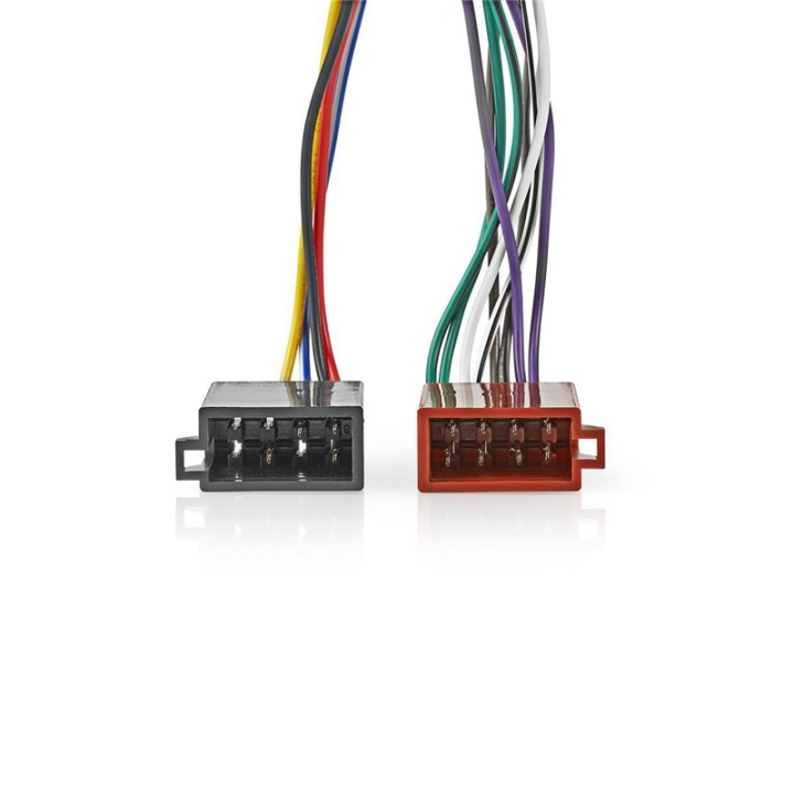 Nedis ISO Adapter Cable | ISO-kompatibilitet: Kenwood | 0.15 m | Rund | PVC | Plastpose i gruppen Bil / Billyd & Multimedia / Kabling hos TP E-commerce Nordic AB (38-74562)