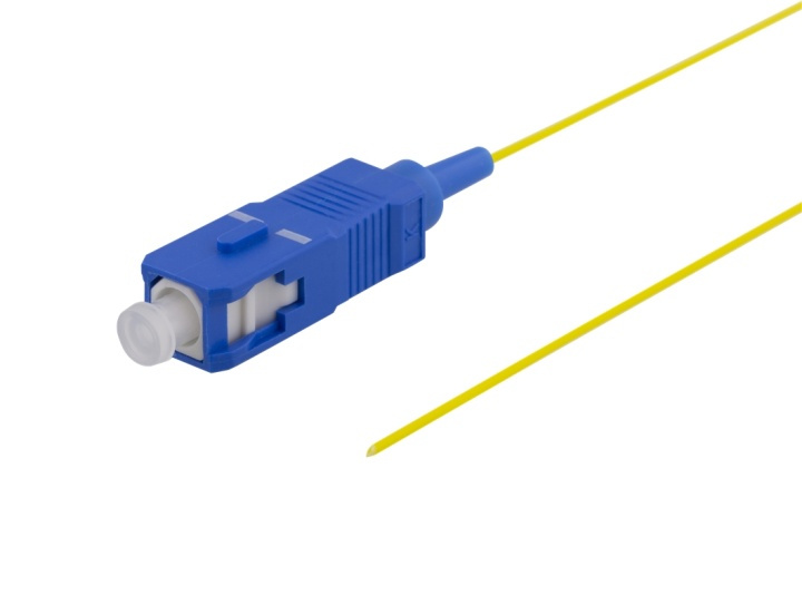 DELTACO OS2 fiber pigtail, SC, simplex, UPC, 9/125, 1.5m i gruppen Datautstyr / Kabler og adaptere / Nettverk / Fiberkabler hos TP E-commerce Nordic AB (38-74730)