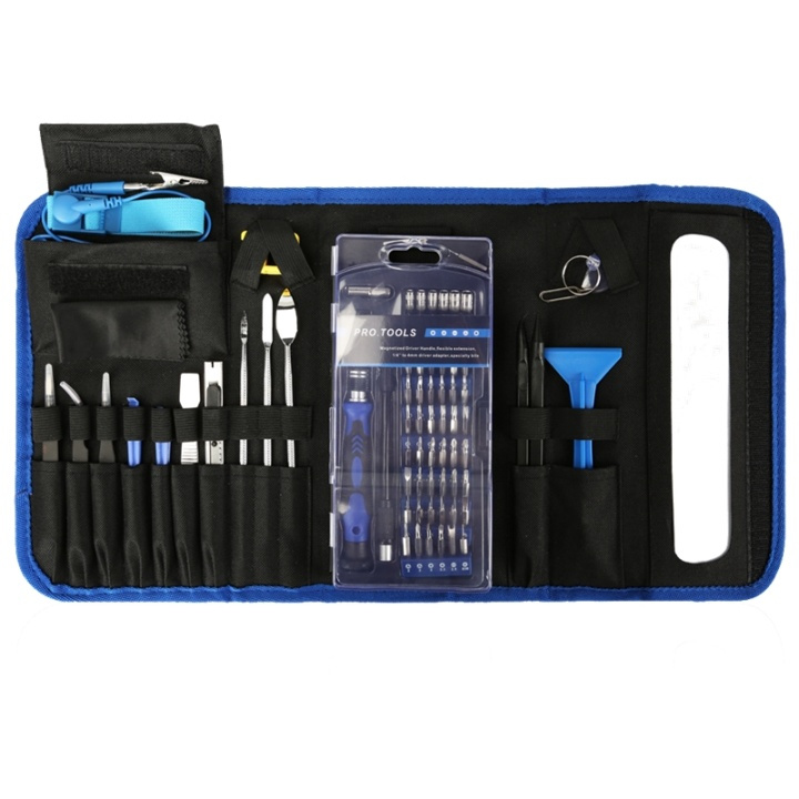 Universal Professional repair set, 85 parts, multi-purpose, stainless i gruppen HJEM, HUS OG HAGE / Verktøy / Annet verktøy og tilbehør hos TP E-commerce Nordic AB (38-74791)