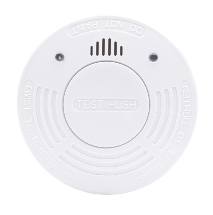 NEXA Optical smoke detector, 5-year battery, photoelectric, 85db, whit i gruppen HJEM, HUS OG HAGE / Alarm, Sikkerhet og overvåking / Brann, røyk, gass / Brannvarslere hos TP E-commerce Nordic AB (38-74849)