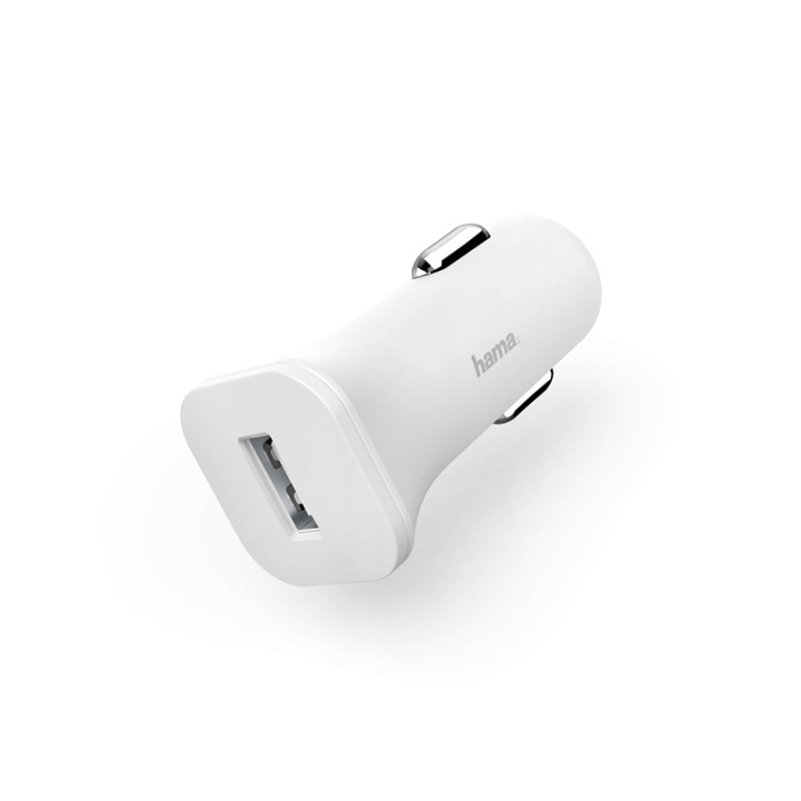 Hama Laddare 12/24V 1xUSB 1.2A Vit i gruppen SMARTTELEFON & NETTBRETT / Ladere og Kabler / Billader / Billader USB hos TP E-commerce Nordic AB (38-74956)