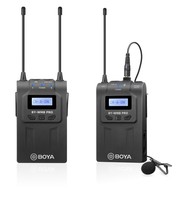 BOYA Mikrofon Pro-K1 Mygg Trådløs 3,5mm & XLR i gruppen Elektronikk / Lyd & Bilde / Håndholdte mikrofoner hos TP E-commerce Nordic AB (38-75005)