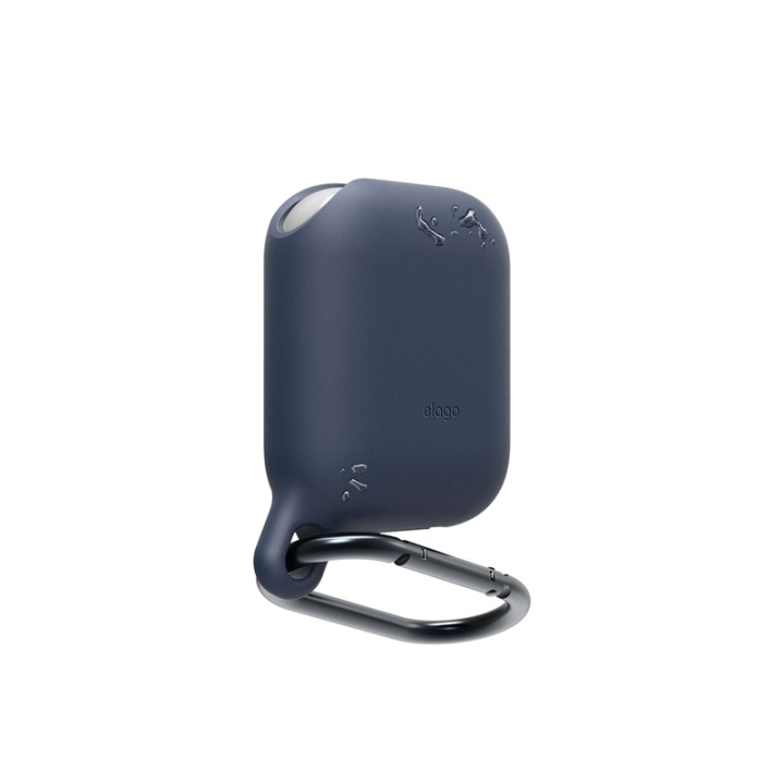 Elago Etui for Airpod Vanntett med Hengekrok Blå i gruppen Elektronikk / Lyd & Bilde / Hodetelefoner & Tilbehør / Tilbehør hos TP E-commerce Nordic AB (38-75027)