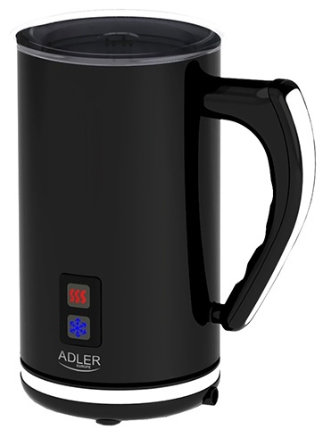 Adler mjölkskummare, svart i gruppen HJEM, HUS OG HAGE / Husholdningsapparater / Kaffe og espresso / Melkeskummer hos TP E-commerce Nordic AB (38-75059)