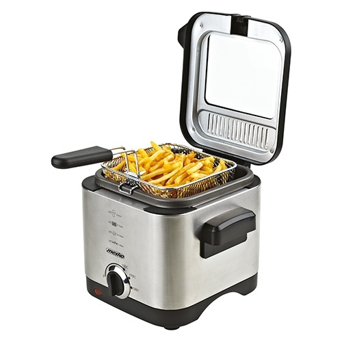 Mesko frityrgryte med termostat, 1,5 liter i gruppen HJEM, HUS OG HAGE / Husholdningsapparater / Airfryers og frityrkokere hos TP E-commerce Nordic AB (38-75118)