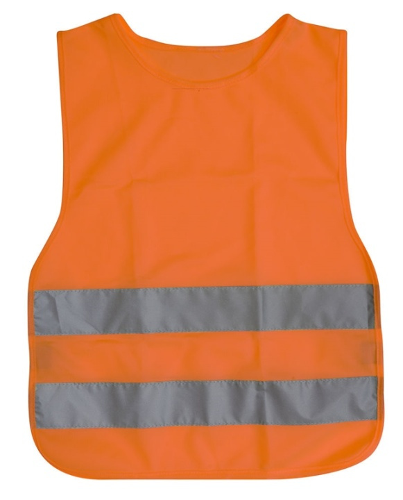 Refleksvest Orange Barn i gruppen SPORT, FRITID & HOBBY / Friluftsliv / Reflekser hos TP E-commerce Nordic AB (38-75122-OR)