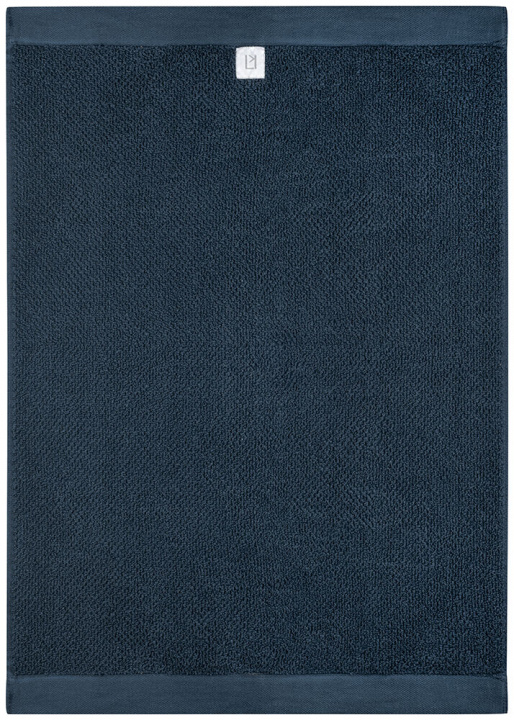 Kosta Linnewäfveri Frotté bomull/lin marineblå 50x70 cm i gruppen HJEM, HUS OG HAGE / Innredning / Håndklær hos TP E-commerce Nordic AB (38-75129-MA)