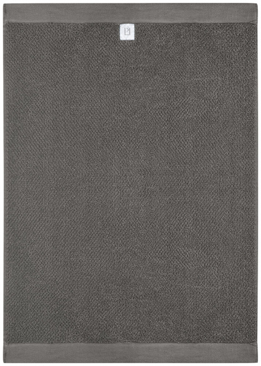 Kosta Linnewäfveri Frotté bomull/lin mørkegrå 50x70 cm i gruppen HJEM, HUS OG HAGE / Innredning / Håndklær hos TP E-commerce Nordic AB (38-75129-MOE)