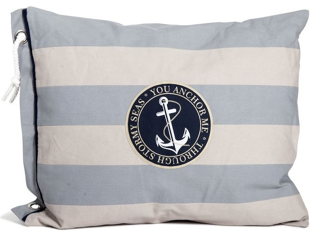 Lord Nelson Victory Rand Putevaretrekk grå i gruppen HJEM, HUS OG HAGE / Innredning / Sengetøy hos TP E-commerce Nordic AB (38-75356-GR)