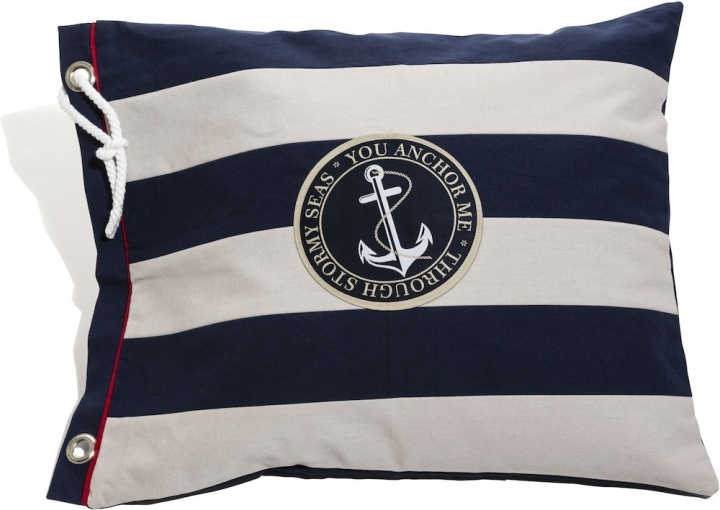 Lord Nelson Victory Puteovertrekk med striper i marineblå i gruppen HJEM, HUS OG HAGE / Innredning / Puter hos TP E-commerce Nordic AB (38-75356-MA)