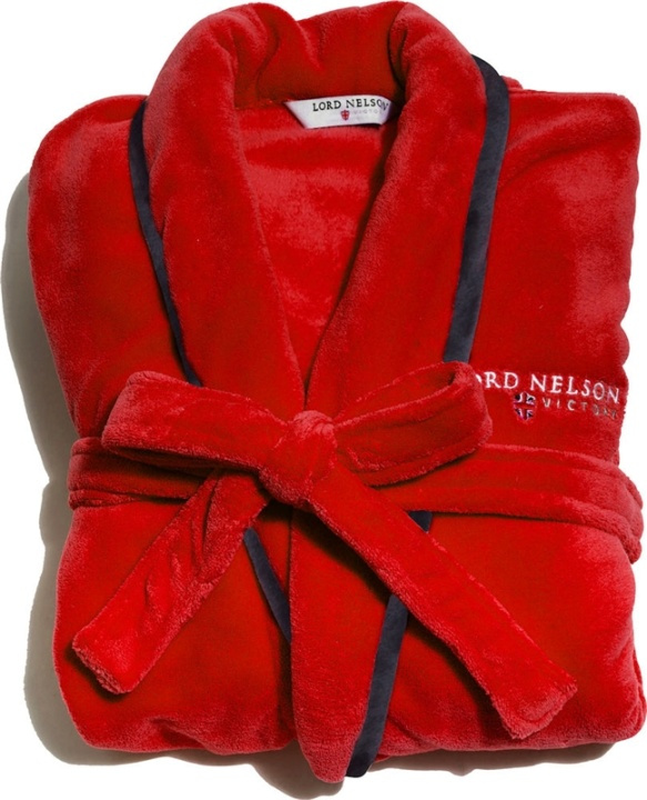 Lord Nelson Victory Fleecejakke Rød L/XL i gruppen HJEM, HUS OG HAGE / Baderom / Badekåper hos TP E-commerce Nordic AB (38-75394-ROE)