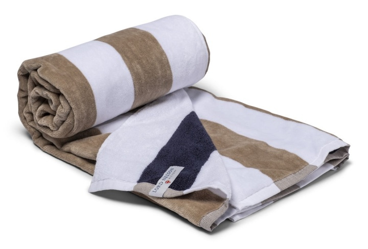 Lord Nelson Victory Beach T Double Face Navy/Sand i gruppen HJEM, HUS OG HAGE / Baderom / Håndklær hos TP E-commerce Nordic AB (38-75398-MAS)