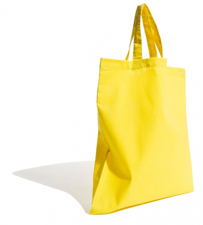 Nightingale Tote Bag 150g Kort håndtak Gul i gruppen SPORT, FRITID & HOBBY / Reise / Ryggsekk & Vesker hos TP E-commerce Nordic AB (38-75431-GU)