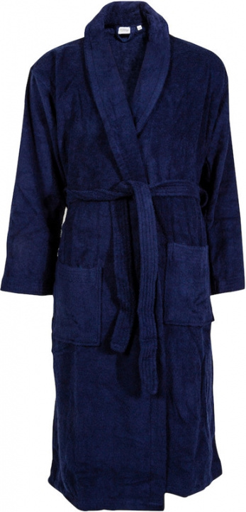 Queen Anne Navy badekåpe L/XL i gruppen HJEM, HUS OG HAGE / Baderom / Badekåper hos TP E-commerce Nordic AB (38-75471-MA)