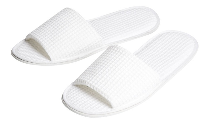 Queen Anne, Slipper Waffle str. 36-39, Hvit i gruppen HJEM, HUS OG HAGE / Baderom / Annet hos TP E-commerce Nordic AB (38-75491)