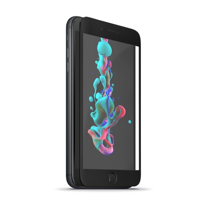 Forever 5D skjermbeskytter i herdet glass til Samsung A6 2018 - svart ramme i gruppen SMARTTELEFON & NETTBRETT / Mobilbeskyttelse / Samsung hos TP E-commerce Nordic AB (38-75729)