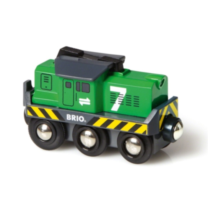Brio 33214 Batteridrevet godslokomotiv i gruppen LEKER, BARN OG BABY / Leker / Byggeleker / Brio Tågbanor hos TP E-commerce Nordic AB (38-75796)