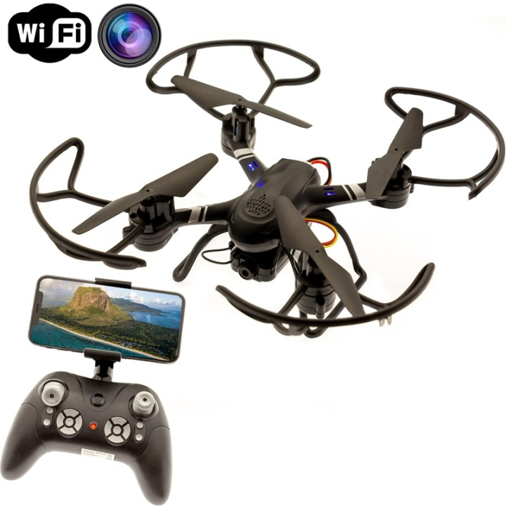 Gear4Play Thunder Drone Wifi i gruppen LEKER, BARN OG BABY / Radiostyrt / Droner hos TP E-commerce Nordic AB (38-75856)