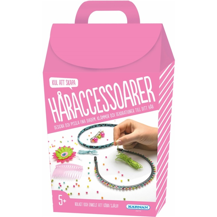 Kärnan Morsomt å lage hårtilbehør i gruppen LEKER, BARN OG BABY / Leker / Eksperiment & DIY hos TP E-commerce Nordic AB (38-75915)