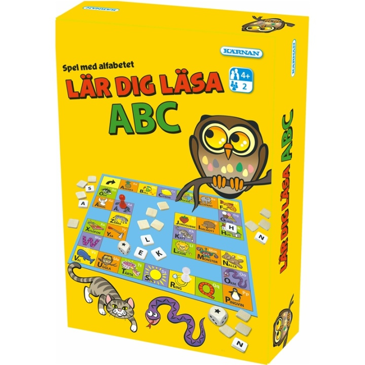 Kärnan Lær å lese - ABC-spill i gruppen LEKER, BARN OG BABY / Spill / Barnespill hos TP E-commerce Nordic AB (38-75931)