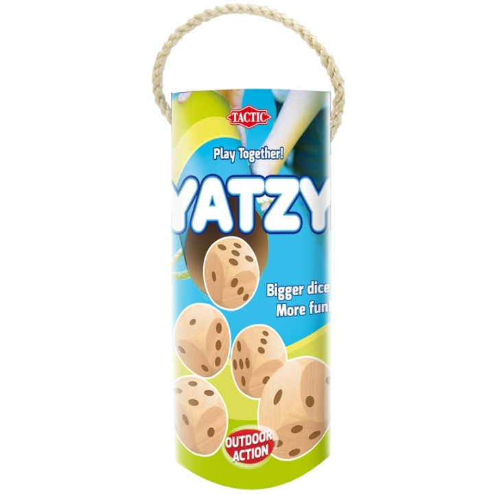 Tactic XL Yatzy fornyet i gruppen LEKER, BARN OG BABY / Spill / Utespill hos TP E-commerce Nordic AB (38-76187)