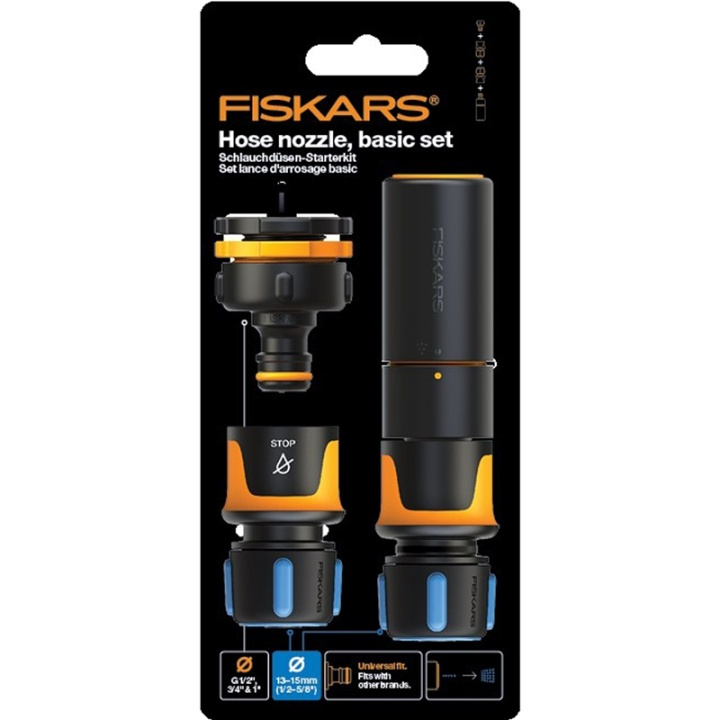 Fiskars Startsett med spraydyse i gruppen HJEM, HUS OG HAGE / Hageprodukter / Annet hos TP E-commerce Nordic AB (38-76607)