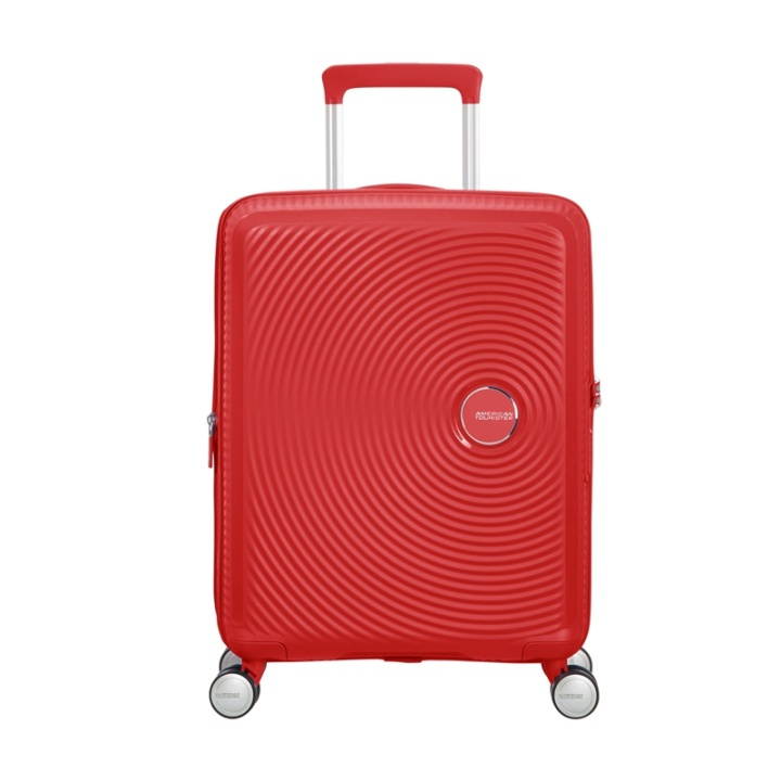American Tourister Soundbox Cabin Bag Exp. 55 Korallrød i gruppen SPORT, FRITID & HOBBY / Reise / Kofferter hos TP E-commerce Nordic AB (38-76651)