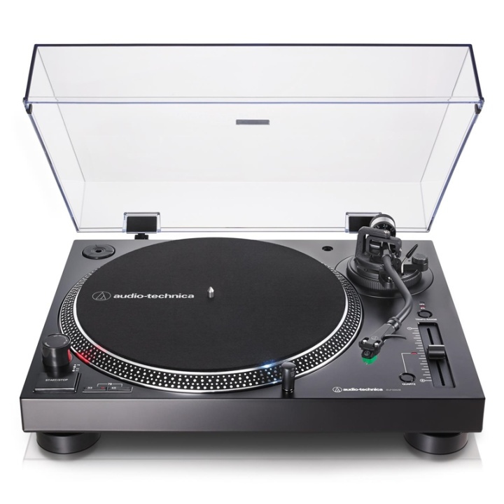 Audio-Technica Platespiller med direktedrift manuell Svart i gruppen Elektronikk / Lyd & Bilde / Hjemmekino, HiFi og bærbar / Kompakt Stereo & Platespillere hos TP E-commerce Nordic AB (38-76703)