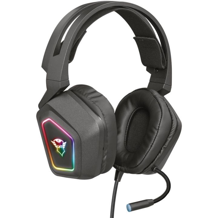 Trust GXT 450 Blizz RGB 7.1-hodesett i gruppen Datautstyr / GAMING / Headset hos TP E-commerce Nordic AB (38-76817)