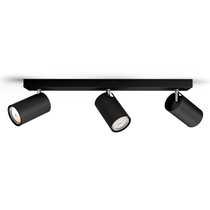 Philips myLiving Kosipo 3 Spot Svart i gruppen Elektronikk / Lys / Taklamper hos TP E-commerce Nordic AB (38-76891)