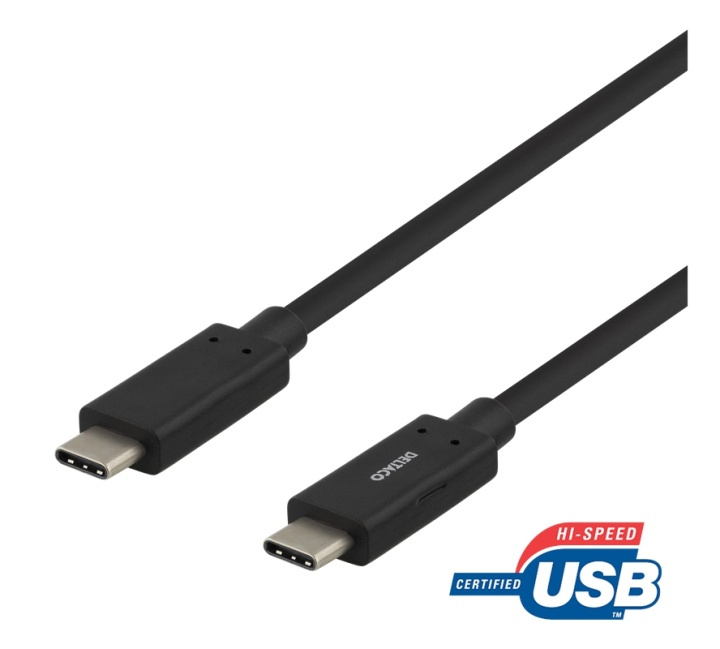 USBC 3.1 GEN2 10Gbps/3A/E-marker 0,5m i gruppen SMARTTELEFON & NETTBRETT / Ladere og Kabler / Kabler / Kabler type C hos TP E-commerce Nordic AB (38-77095)