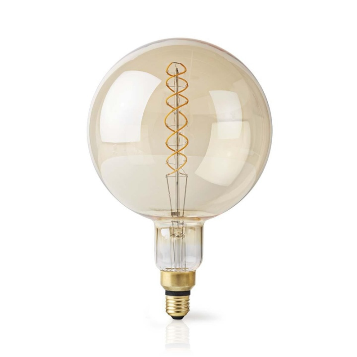 Nedis LED lyspære E27 | G200 | 5 W | 280 lm | 2000 K | Dimbar | Varm Hvit | Retro Style | 1 stk i gruppen Elektronikk / Lys / LED-lys hos TP E-commerce Nordic AB (38-77358)