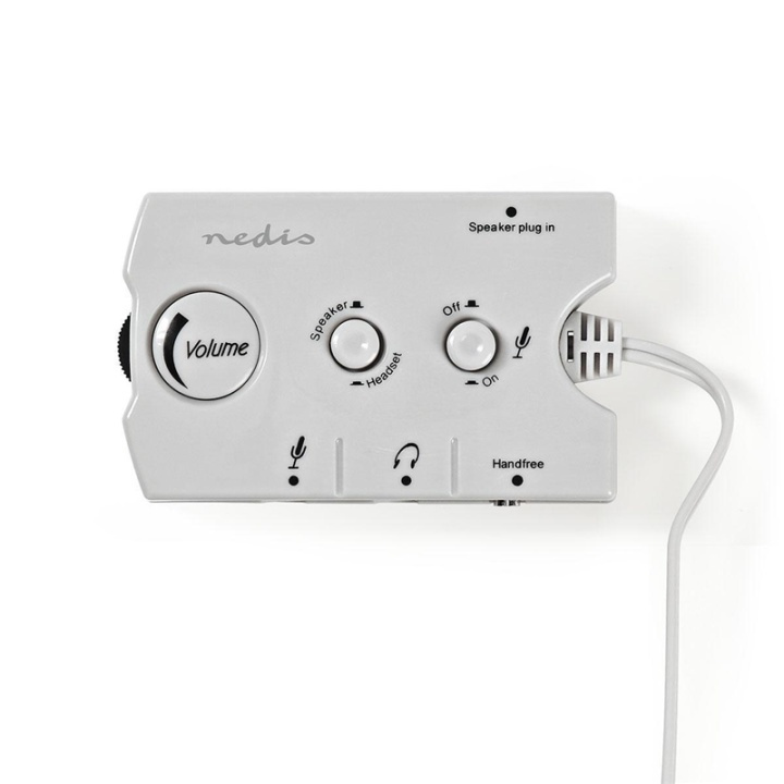 Nedis Audio switch | Koblingsinngang: 2 stk. 3,5 mm, hann | Koblingsutgang: 3x 3.5 mm Female + 2.5 mm Female | Funksjonskontroll: Manuell | Antall knapper: 3 i gruppen Elektronikk / Lyd & Bilde / Høyttalere & tilbehør / Tilbehør hos TP E-commerce Nordic AB (38-77373)