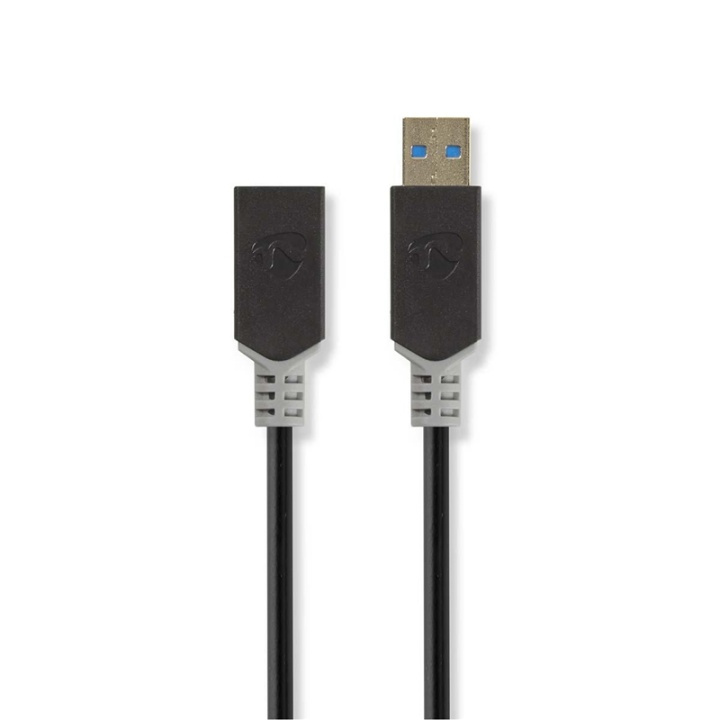 Nedis USB-C™ Adapter | USB 3.2 Gen 1 | USB-C™ Hann | USB-A Hun | 5 Gbps | 0.15 m | Rund | Nikkel belagt | PVC | Antrasitt | Boks i gruppen SMARTTELEFON & NETTBRETT / Ladere og Kabler / Kabler / Kabler type C hos TP E-commerce Nordic AB (38-77551)