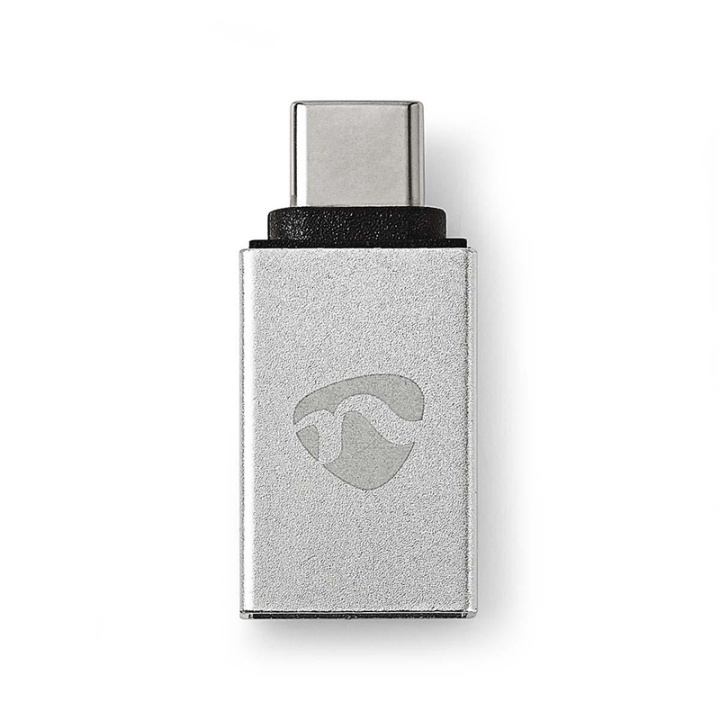 Nedis USB-C™ Adapter | USB 3.2 Gen 1 | USB-C™ Hann | USB-A Hun | 5 Gbps | Rund | Nikkel belagt | Sølv | Deksel Vindusboks i gruppen SMARTTELEFON & NETTBRETT / Ladere og Kabler / Adaptere hos TP E-commerce Nordic AB (38-77576)