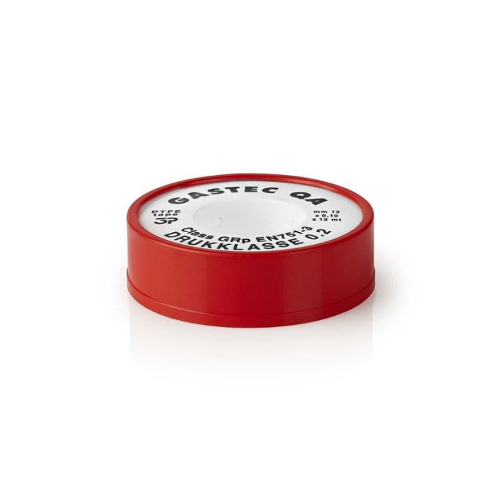 Nedis Bane Seal PTFE Tape | 12.00 m | Apparat: Connection | Hvit / Rød i gruppen Datautstyr / Datamaskin Tilbehør / Annet hos TP E-commerce Nordic AB (38-77612)