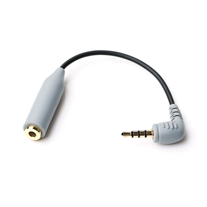 BOYA Adapter 3.5mm BY-CIP TRS - TRRS Hun - Han i gruppen Elektronikk / Kabler og adaptere / Lyd analog / Adaptere hos TP E-commerce Nordic AB (38-77709)