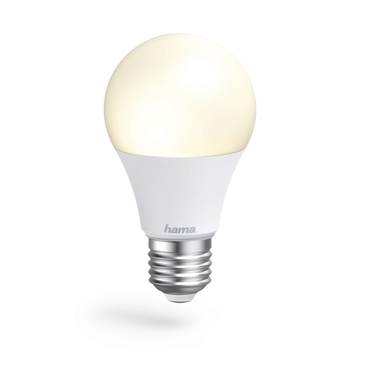 Hama WiFi LED-lampe E27 Hvit 10W i gruppen HJEM, HUS OG HAGE / Smarthus / Smart belysning hos TP E-commerce Nordic AB (38-77720)