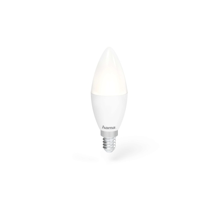 Hama WiFi LED-lampa E14 Vit 4.5W i gruppen HJEM, HUS OG HAGE / Smarthus / Smart belysning hos TP E-commerce Nordic AB (38-77728)