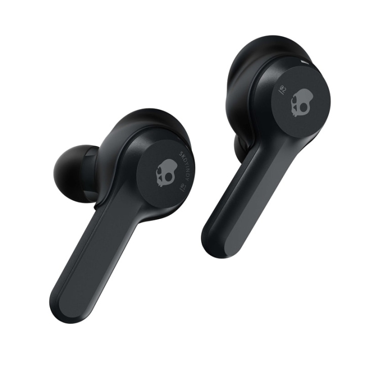 Skullcandy Indy True Wireless, trådlösa hörlurar, in-ear, svart i gruppen Elektronikk / Lyd & Bilde / Hodetelefoner & Tilbehør / Hodetelefoner hos TP E-commerce Nordic AB (38-77754)